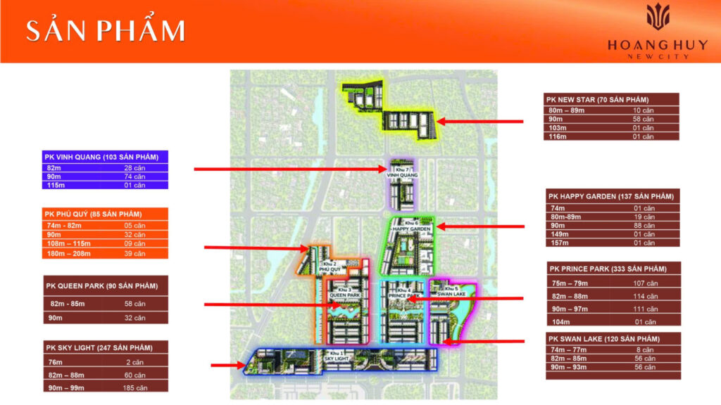 Thiết kế dự án Hoàng Huy New City với nhiều tiện ích đẳng cấp