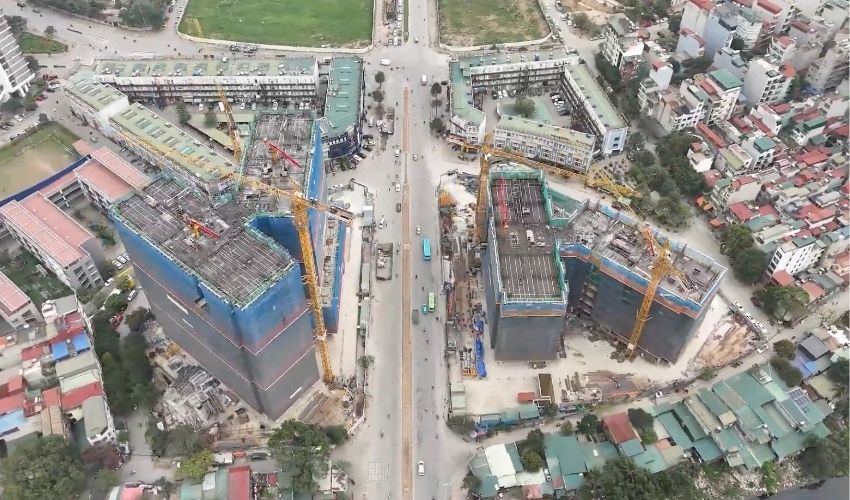 Tiến độ dự án Kepler Tower Mỗ Lao